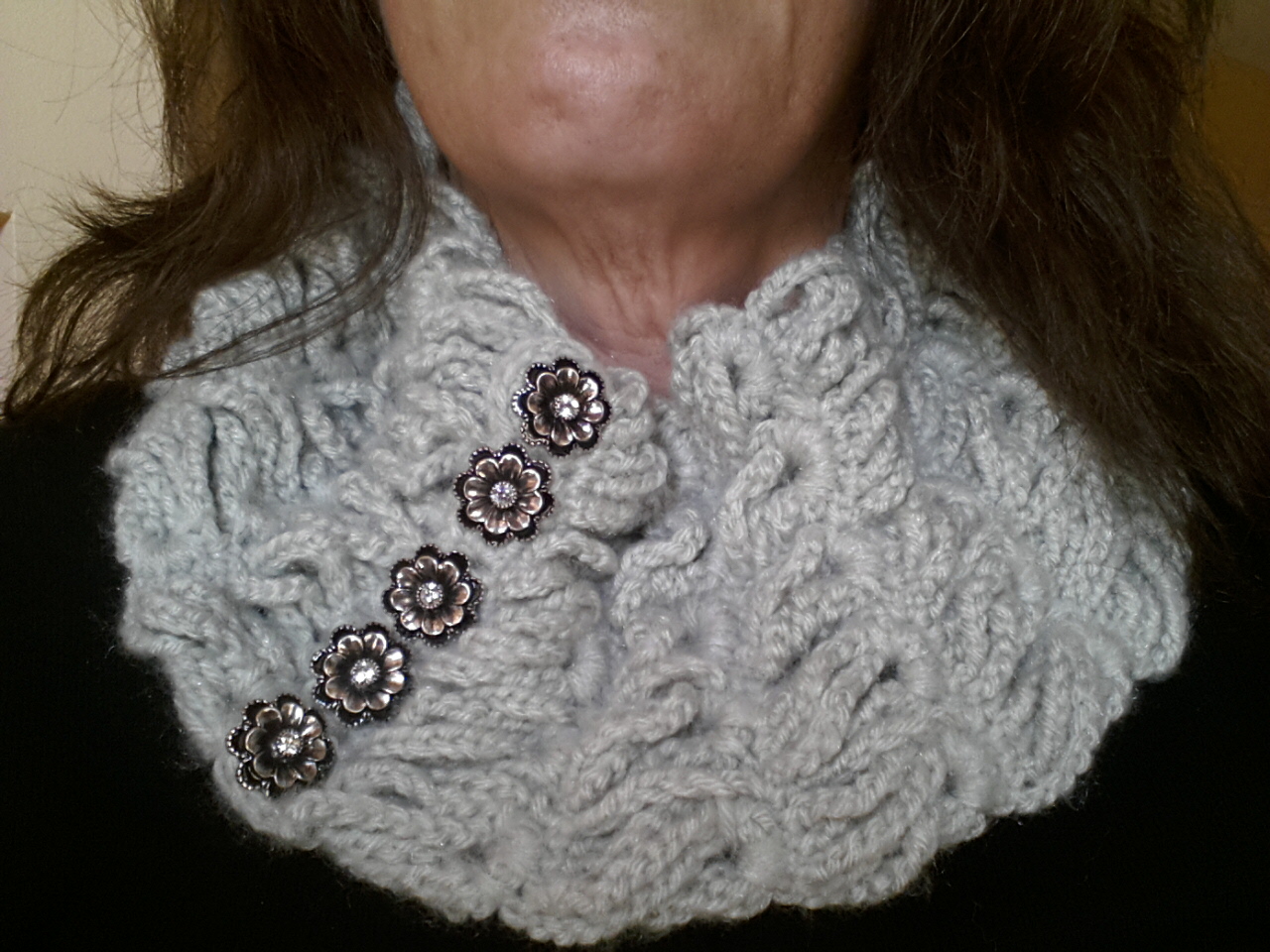 Cashmere Crochet Scarves